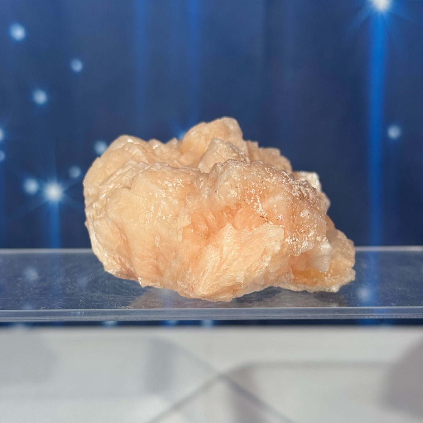 Peach Stilbite Raw – 0.187 kg