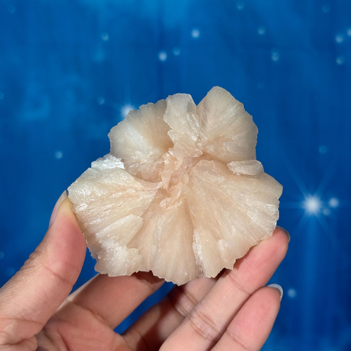 Peach Stilbite Raw – 0.170 kg