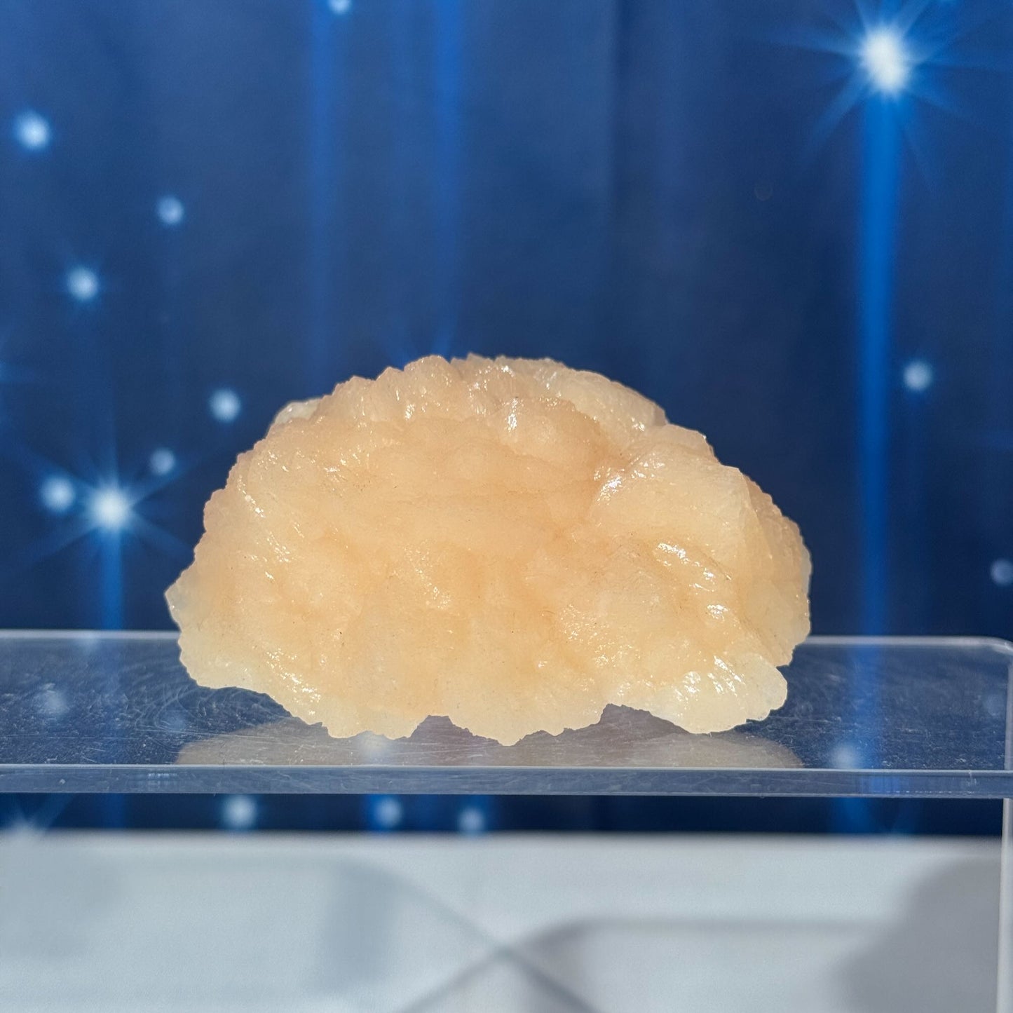 Peach Stilbite Raw – 0.170 kg