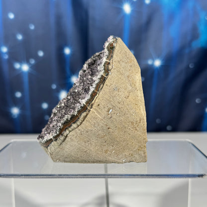 Amethyst Cut Base – 2 1/2″ × 2 3/8″ × 4 3/8″ - 13.6 oz.