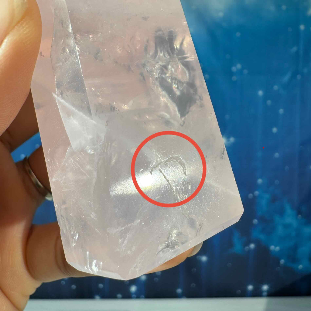 Rose Quartz Point – 0.224 kg