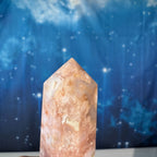 Flower Agate with Quartz Point – 0.073 kg