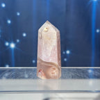 Flower Agate with Quartz Point – 0.051 kg