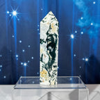 Moss Agate Point – 0.516 kg