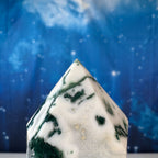 Moss Agate Point – 0.516 kg