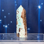 Blue Hemimorphite Point – 0.130 kg