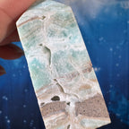 Blue Aragonite Point – 0.093 kg