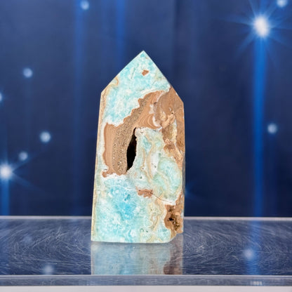 Blue Aragonite Point – 0.065 kg