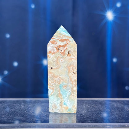 Blue Aragonite Point – 0.065 kg