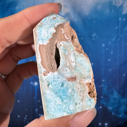 Blue Aragonite Point – 0.065 kg