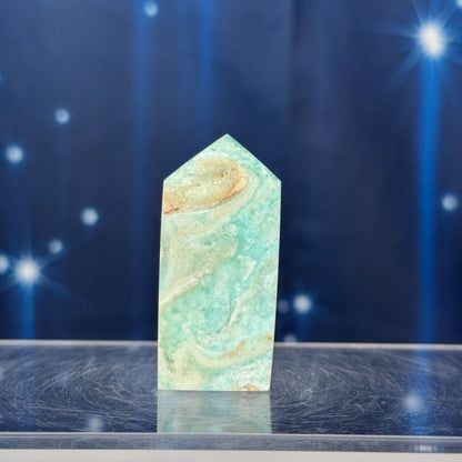 Blue Aragonite Point – 0.051 kg