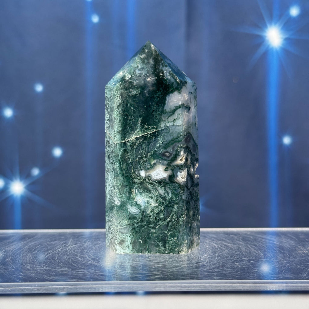 Moss Agate Point – 0.087 kg
