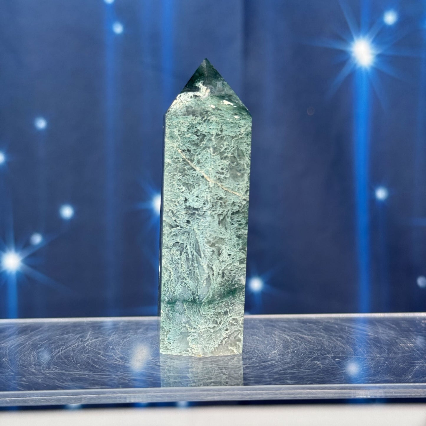 Moss Agate Point – 0.087 kg
