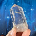 Clear Quartz with Hematite Inclusions – 0.102 kg