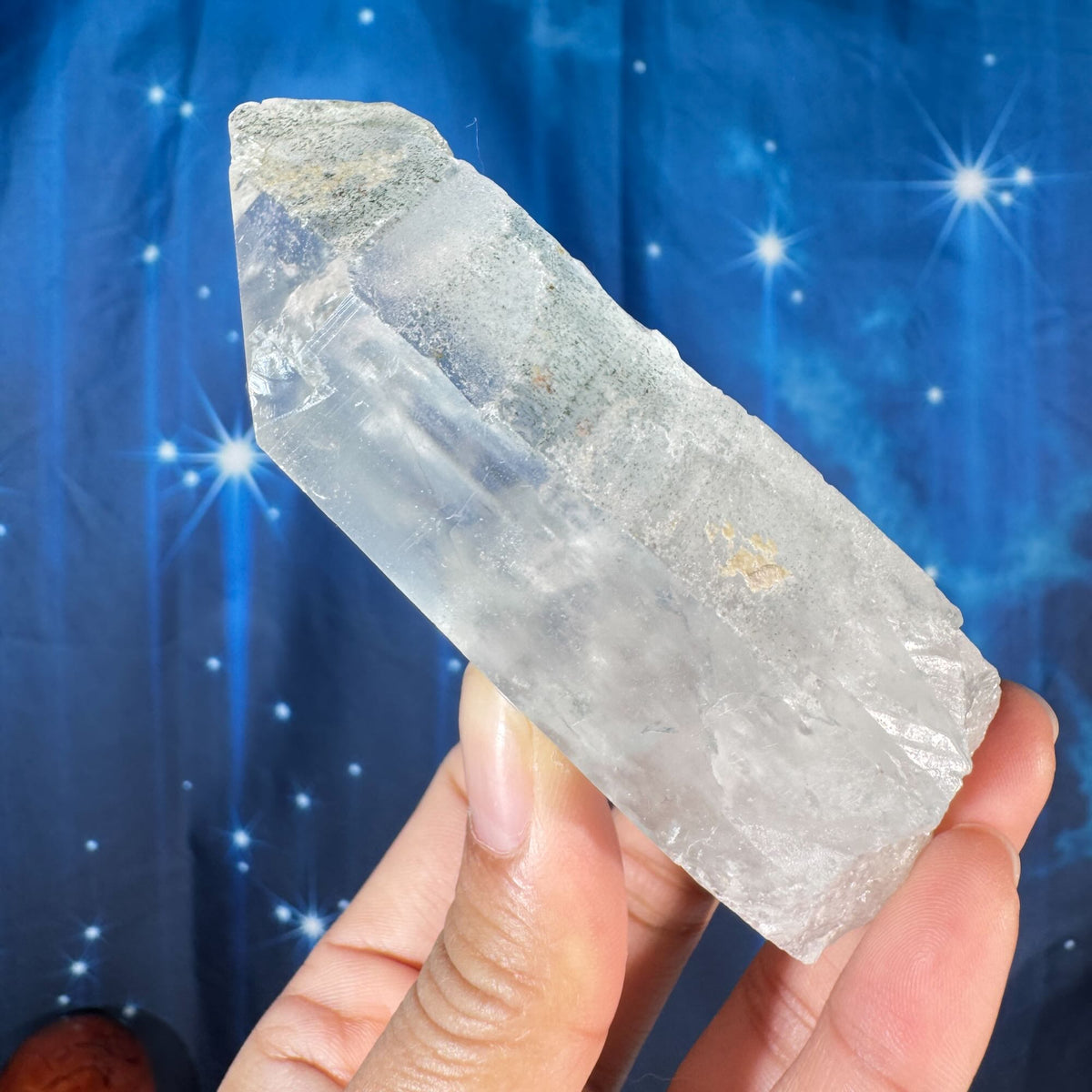 Clear quartz with Chlorite Natural Point – 0.215 kg