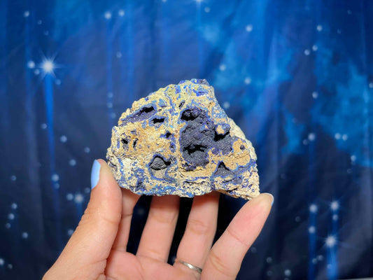 Azurite specimen | 3" long | 170 grams | in a soft matrix