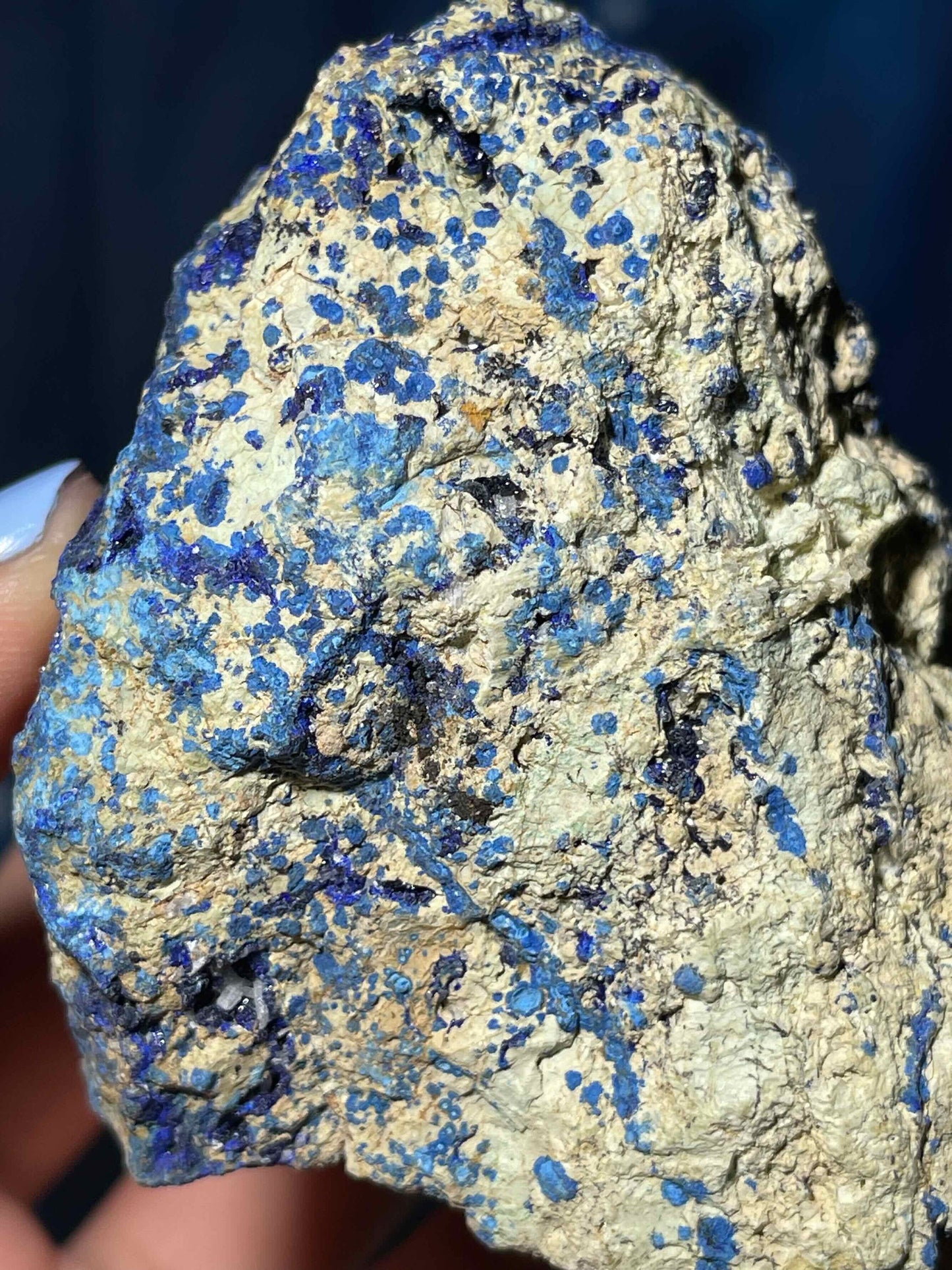 Azurite specimen | 3" long | 170 grams | in a soft matrix