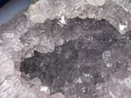 XL Agate Geode | 6" long | 1.520 kilograms | NO PAIR | mini rainbows | Dendrite inclusions