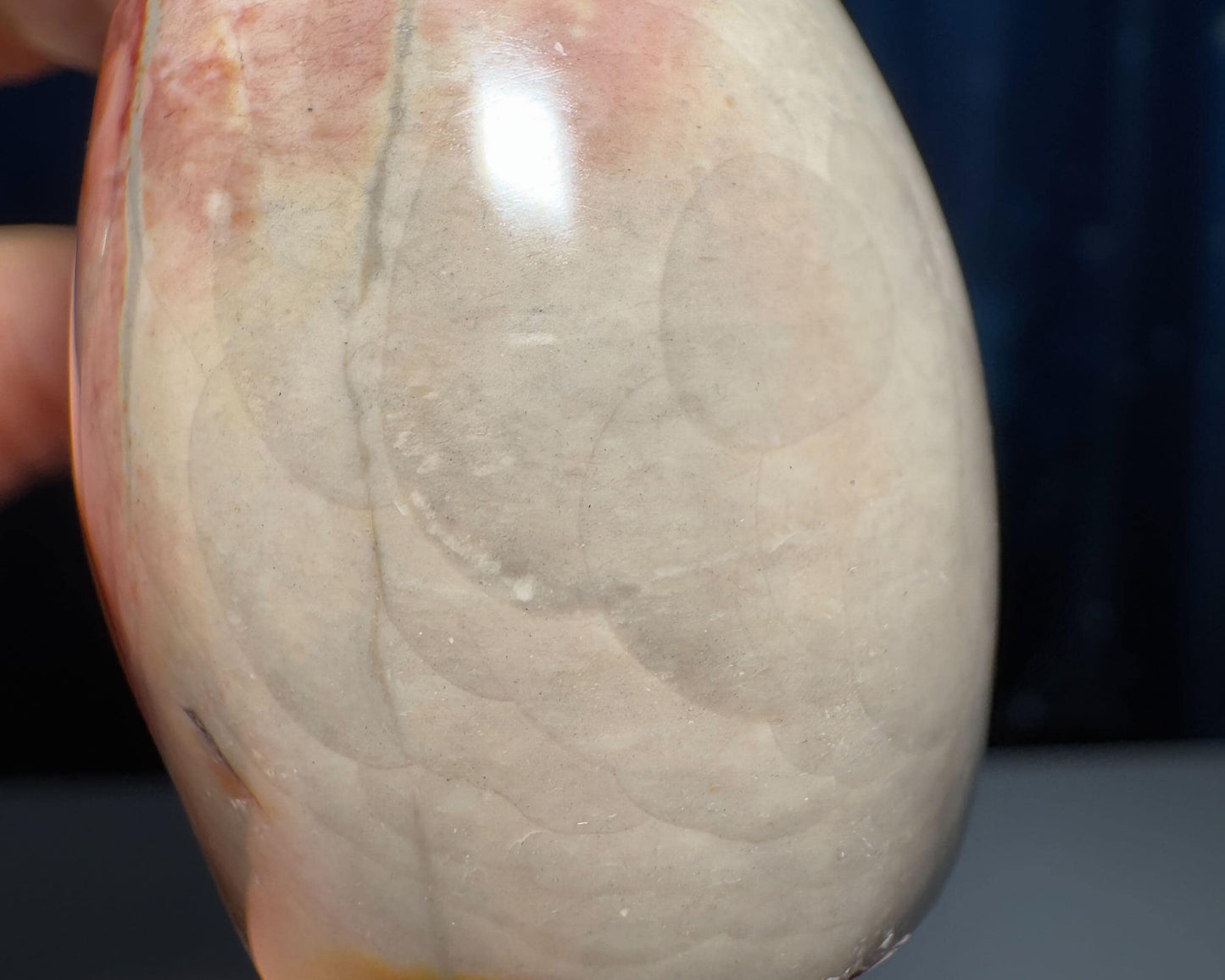 Polychrome Jasper mushroom | 2 3/8" tall | 116 grams | Damage Discount | Desert Jasper