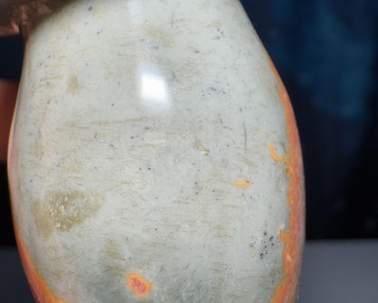 Polychrome Jasper mushroom | 2 3/8" tall | 119 grams | Desert Jasper | Damage Discount