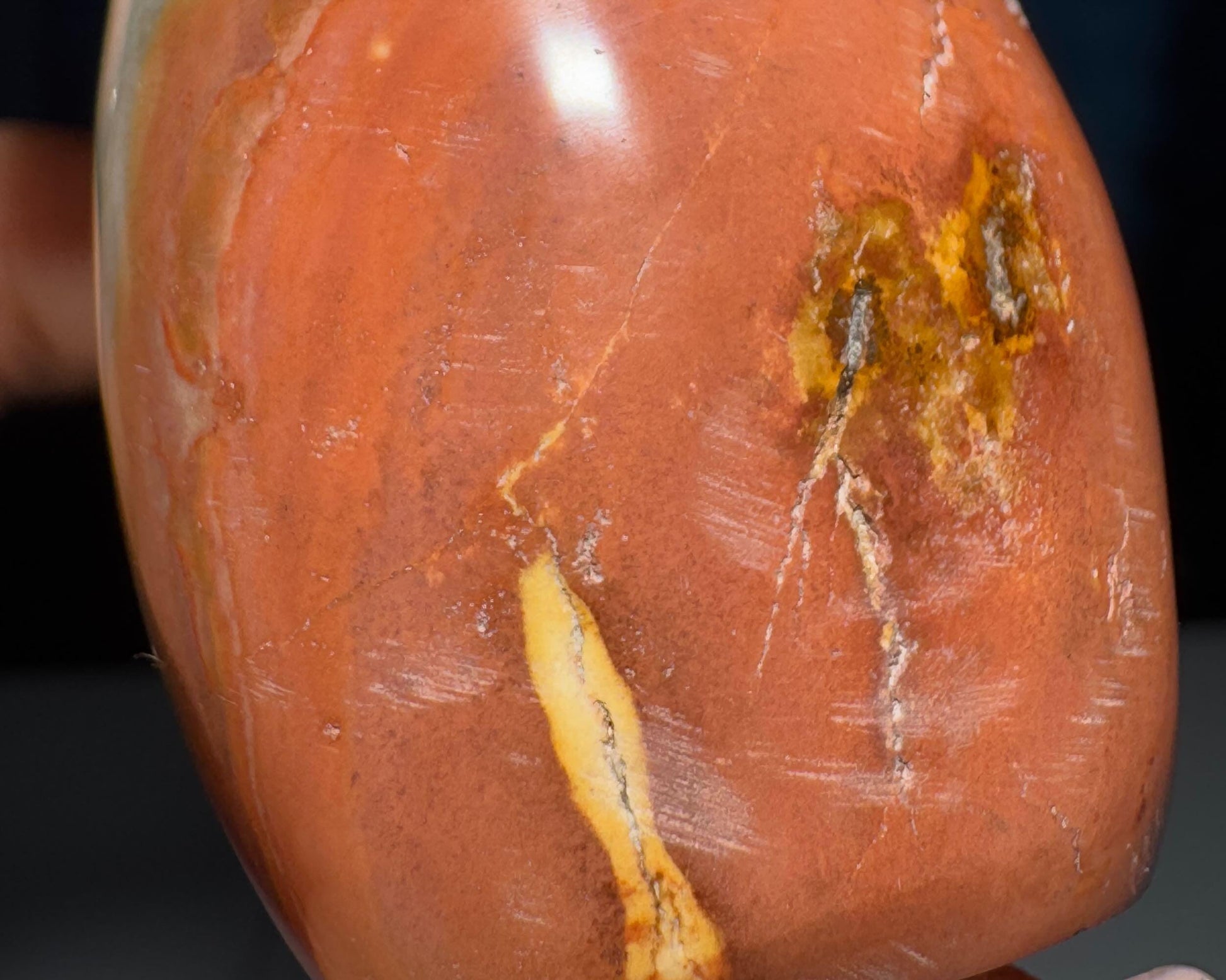 Polychrome Jasper mushroom | 2 5/8" tall | 132 grams | Desert Jasper