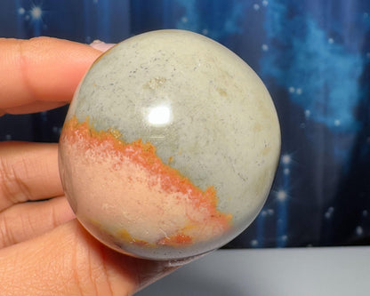 Polychrome Jasper mushroom | 2 3/8" tall | 119 grams | Desert Jasper | Damage Discount