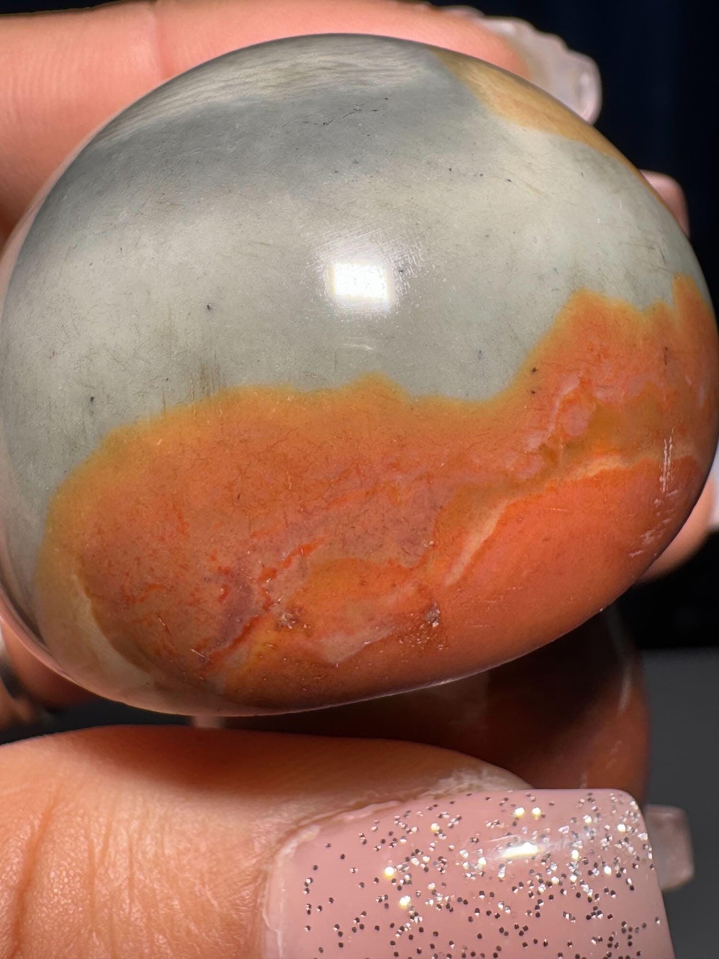 Polychrome Jasper mushroom | 2 5/8" tall | 132 grams | Desert Jasper