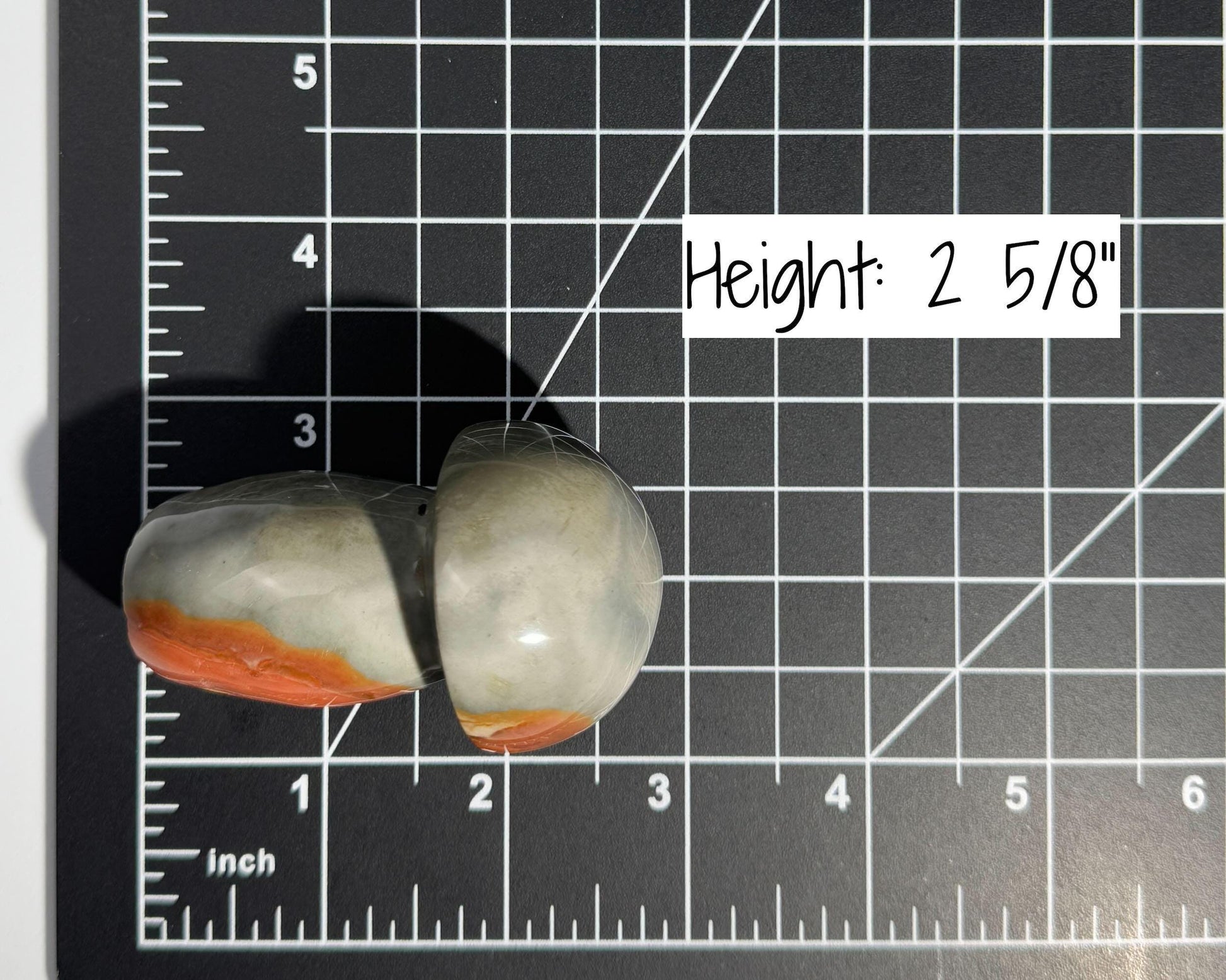 Polychrome Jasper mushroom | 2 5/8" tall | 132 grams | Desert Jasper