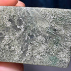 Moss Agate chunk | 2" long | 76 grams | rectangular Moss Agate