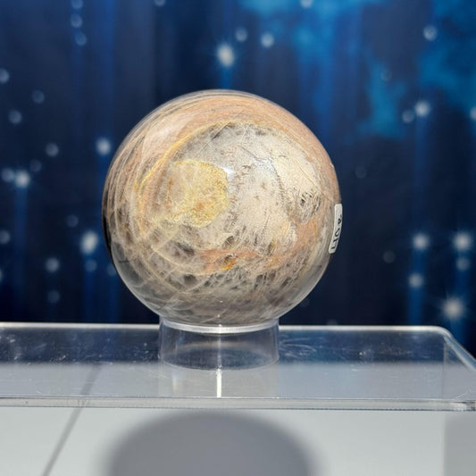 Black Moonstone sphere | 63mm | 352 grams | stand included