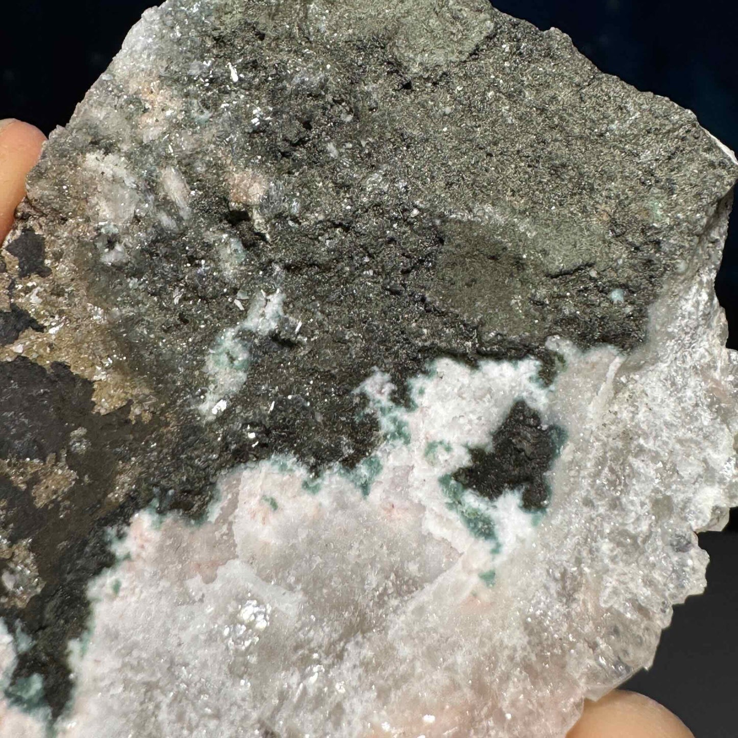Apophyllite with Stilbite specimen| 79 grams | 3 3/8" long | on Matrix | Tucson find