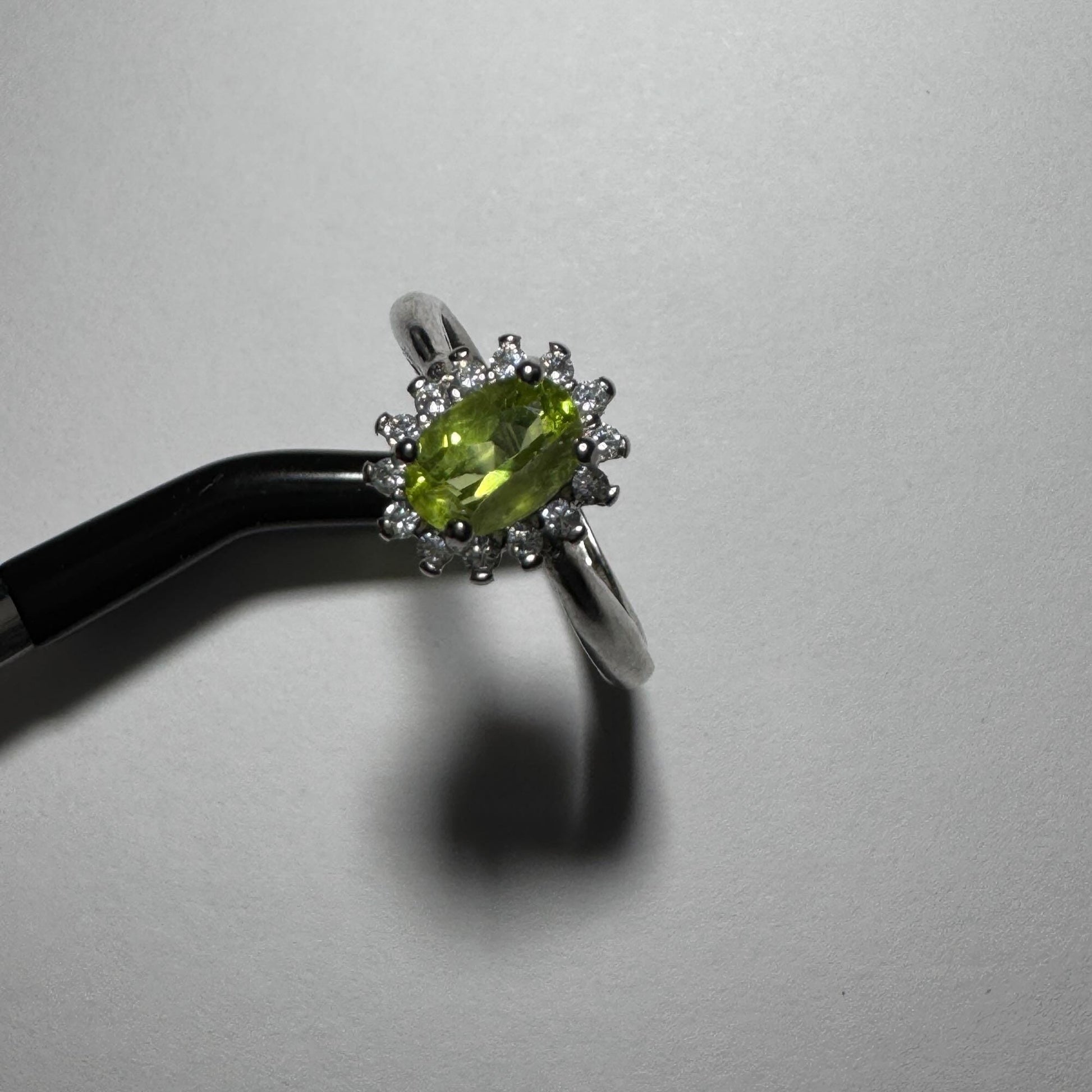 Peridot ring | adjustable | 2 grams | 6.75"