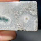 Moss Agate chunk | 2" long | 87 grams | rectangular Moss Agate