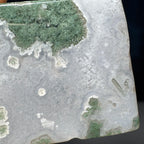 Moss Agate chunk | 2" long | 87 grams | rectangular Moss Agate