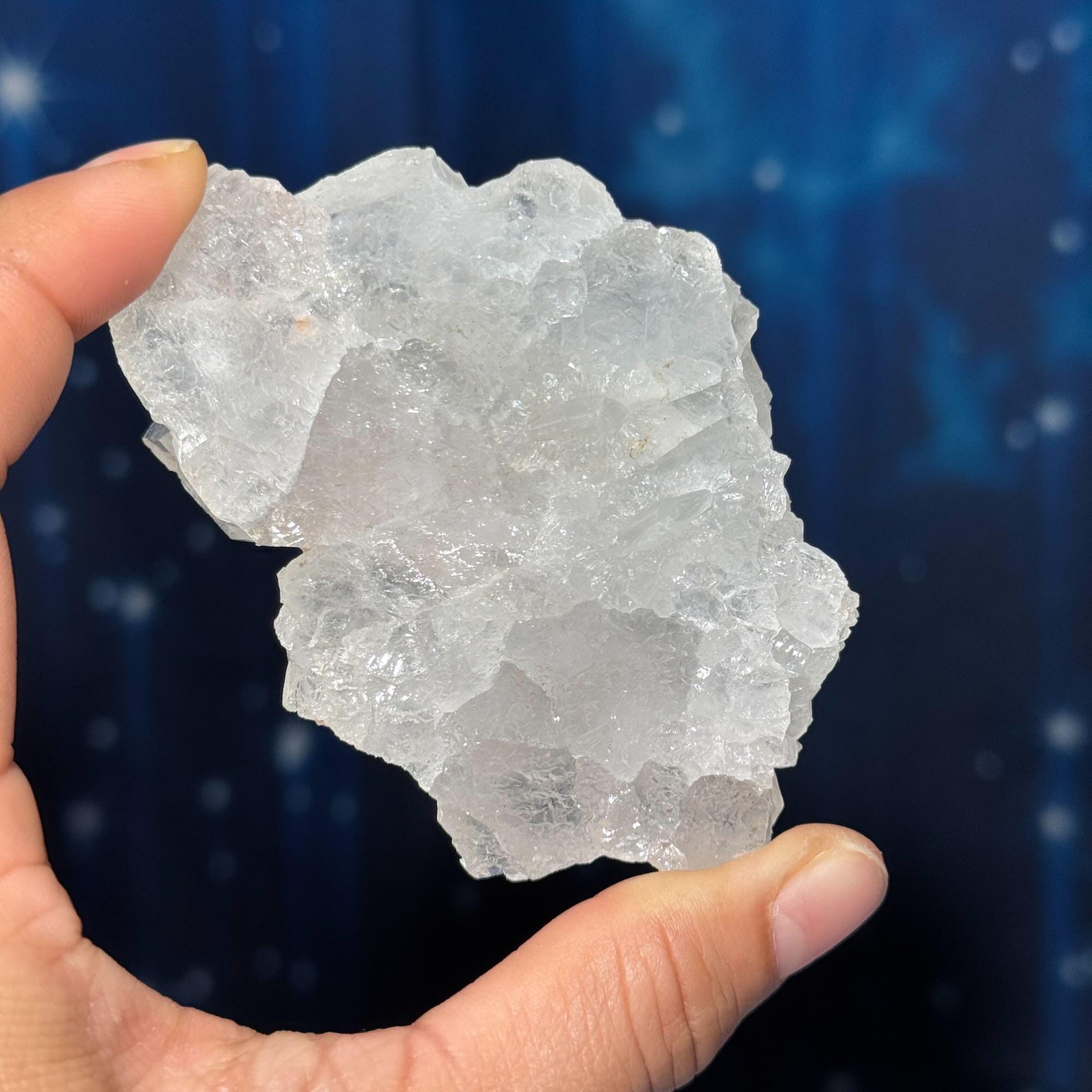 Apophyllite with Stilbite specimen | 113 grams | 3 1/2" long | Tucson find