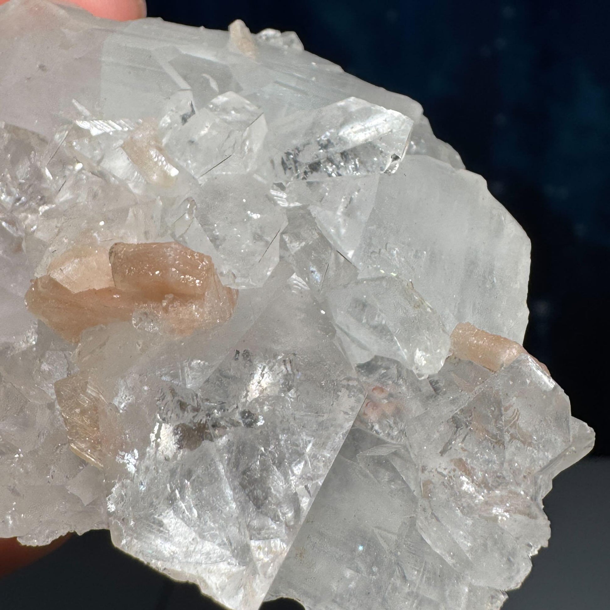 Apophyllite with Stilbite specimen | 113 grams | 3 1/2" long | Tucson find