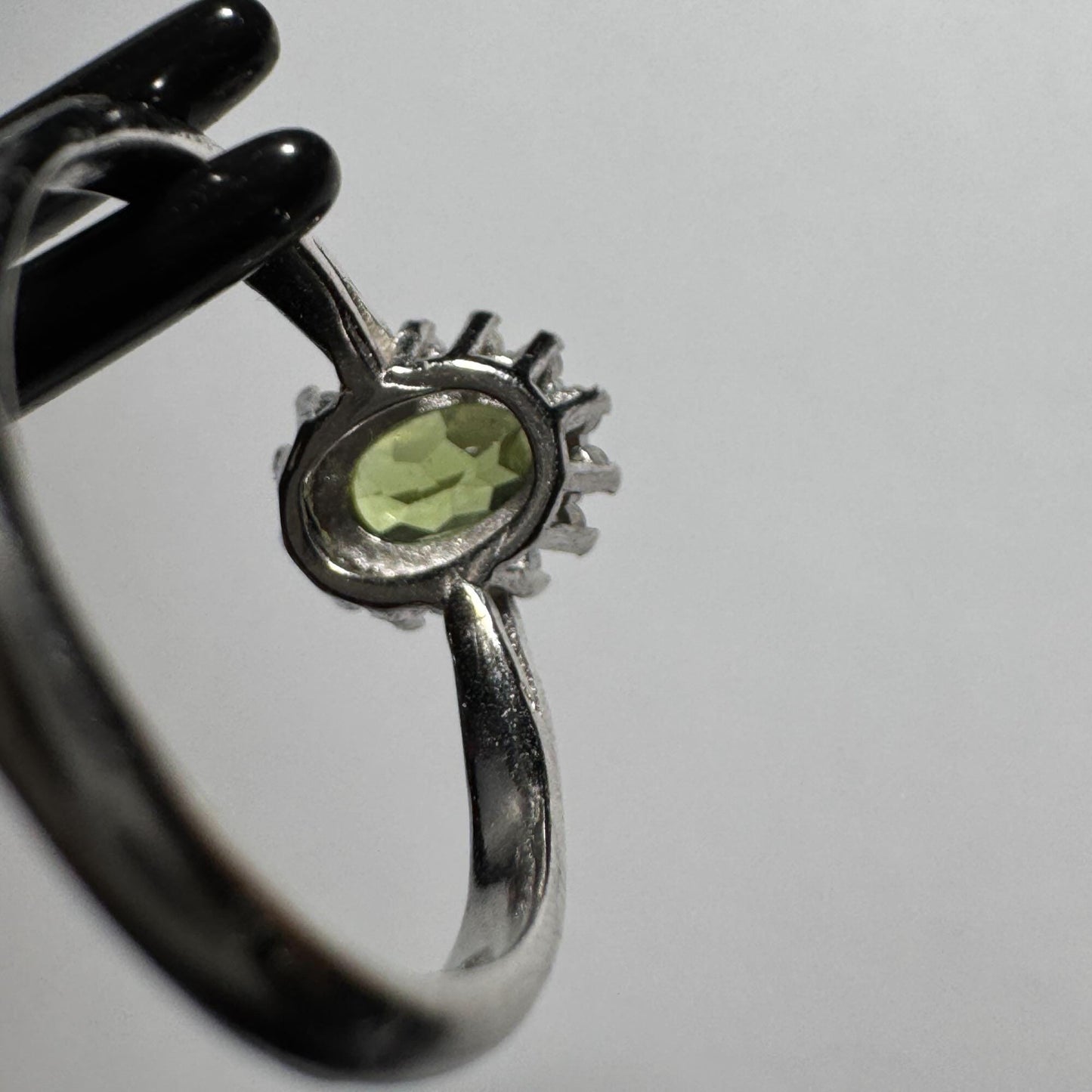 Peridot ring | adjustable | 2 grams | 6.75"
