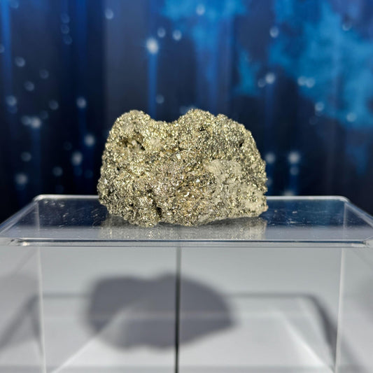 Pyrite with Quartz growth specimen | 2 3/4” long | 272 grams | Pyrite specimen | raw Pyrite | Quartz inclusion