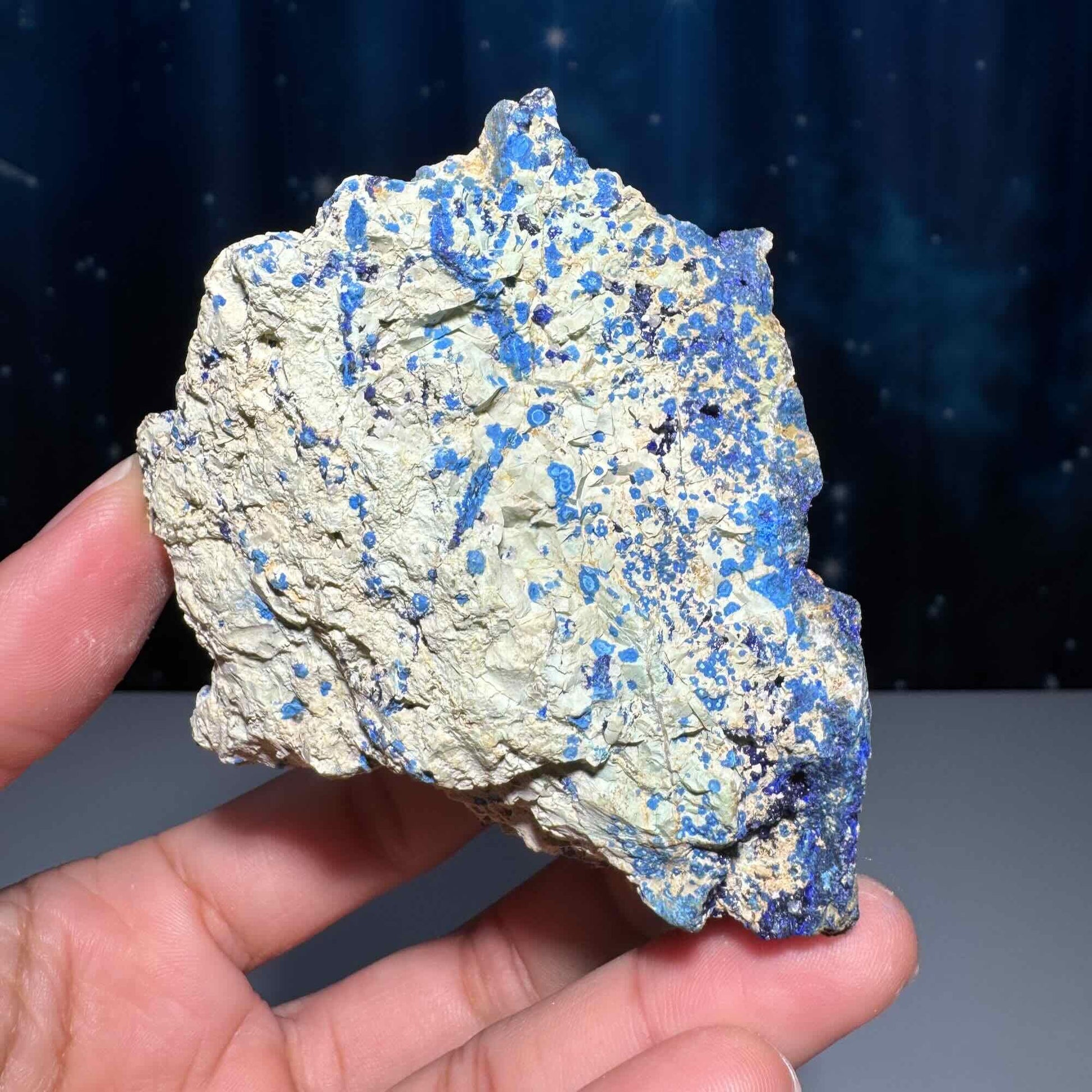 Azurite specimen | 3 1/4" long | 167 grams | with a soft matrix