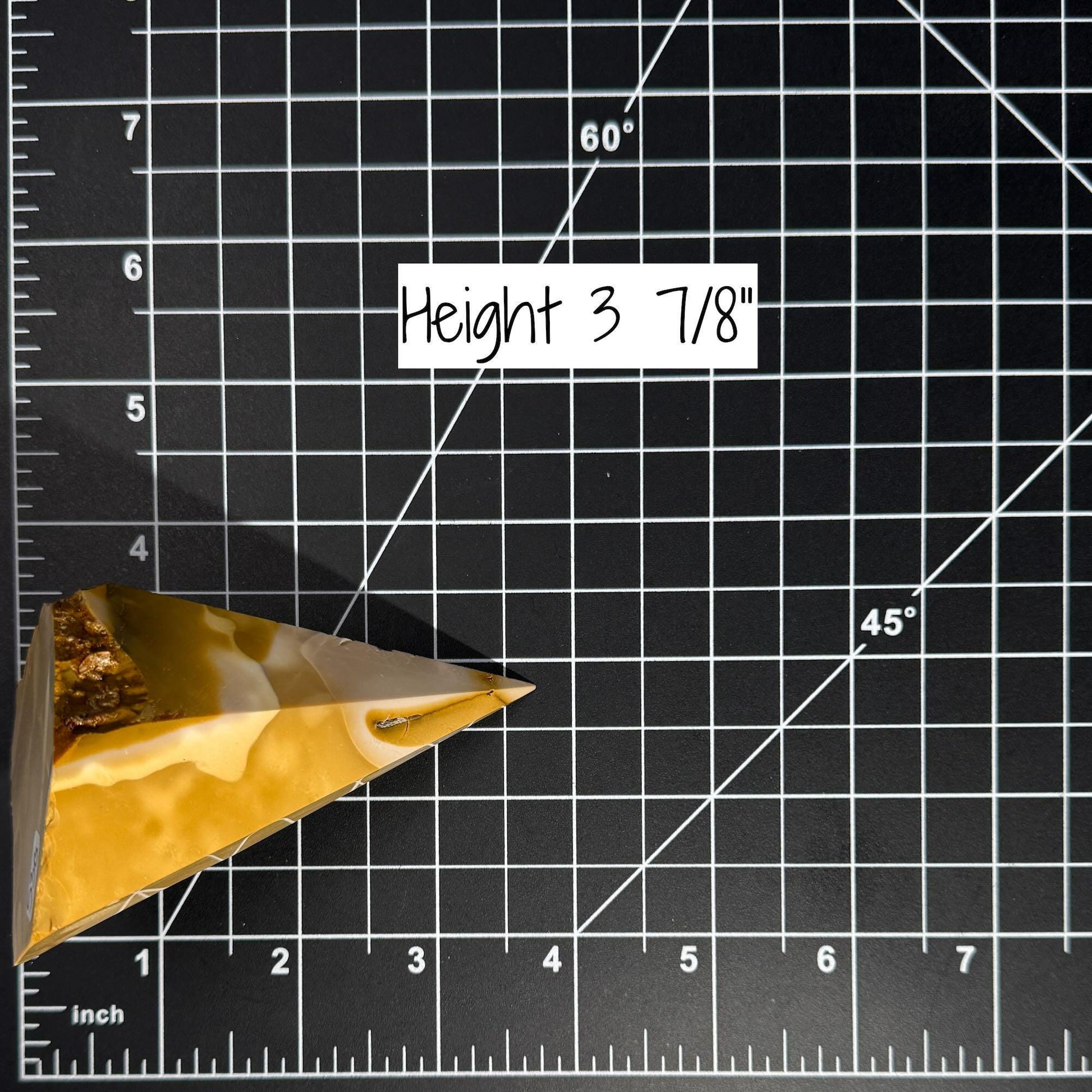 Mookaite Jasper cone | 3 7/8" tall | 216 grams | Mookaite point