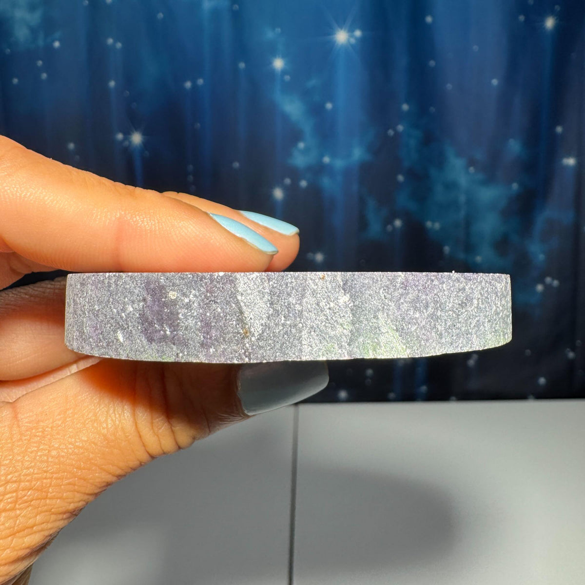 Dark Lepidolite Pumpkin | 2 7/8" long | 77 grams | self-stands