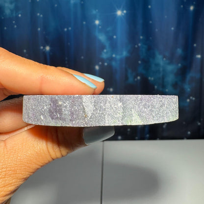 Dark Lepidolite Pumpkin | 2 7/8" long | 77 grams | self-stands