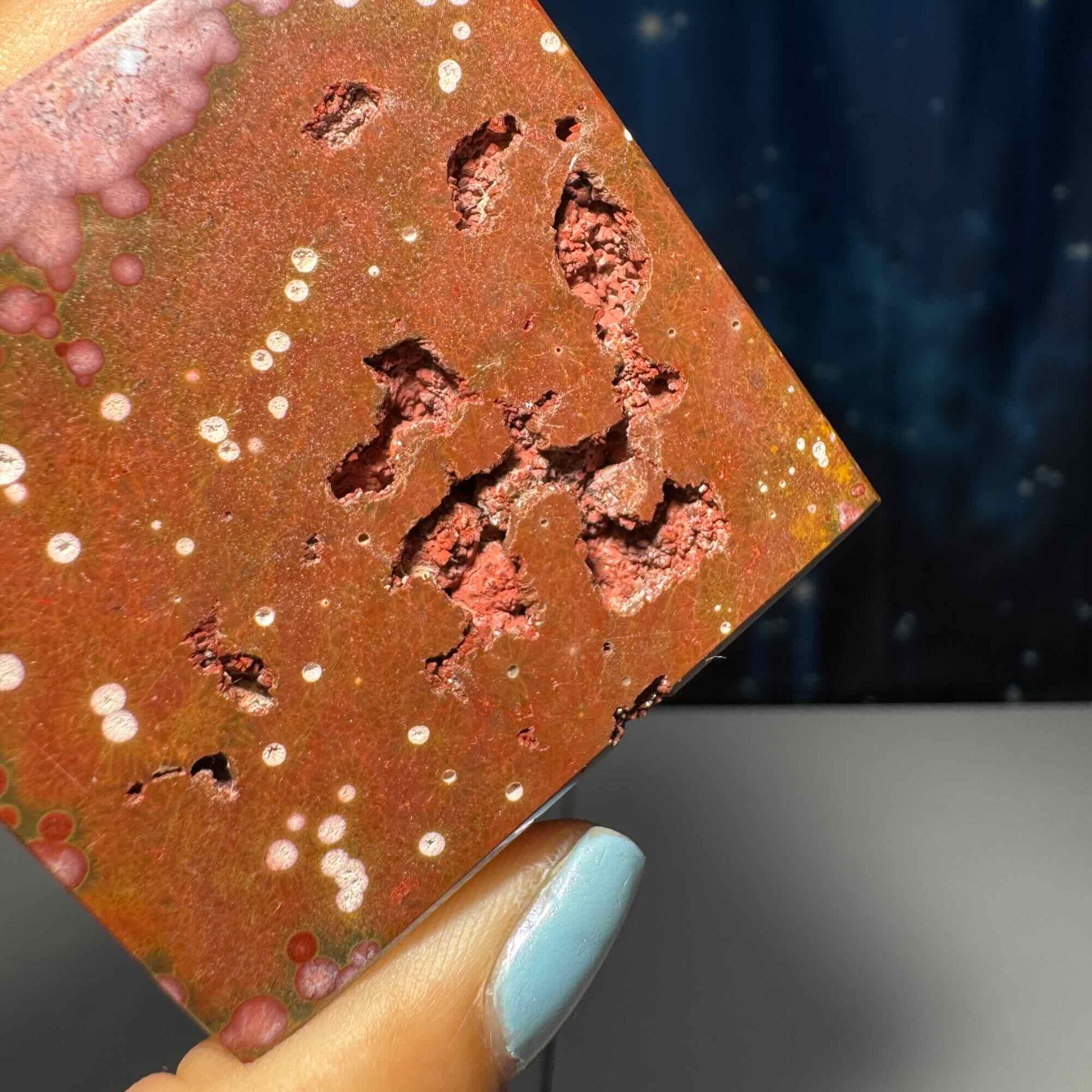 Sea Jasper pyramid | 1 7/8” long | 136 grams