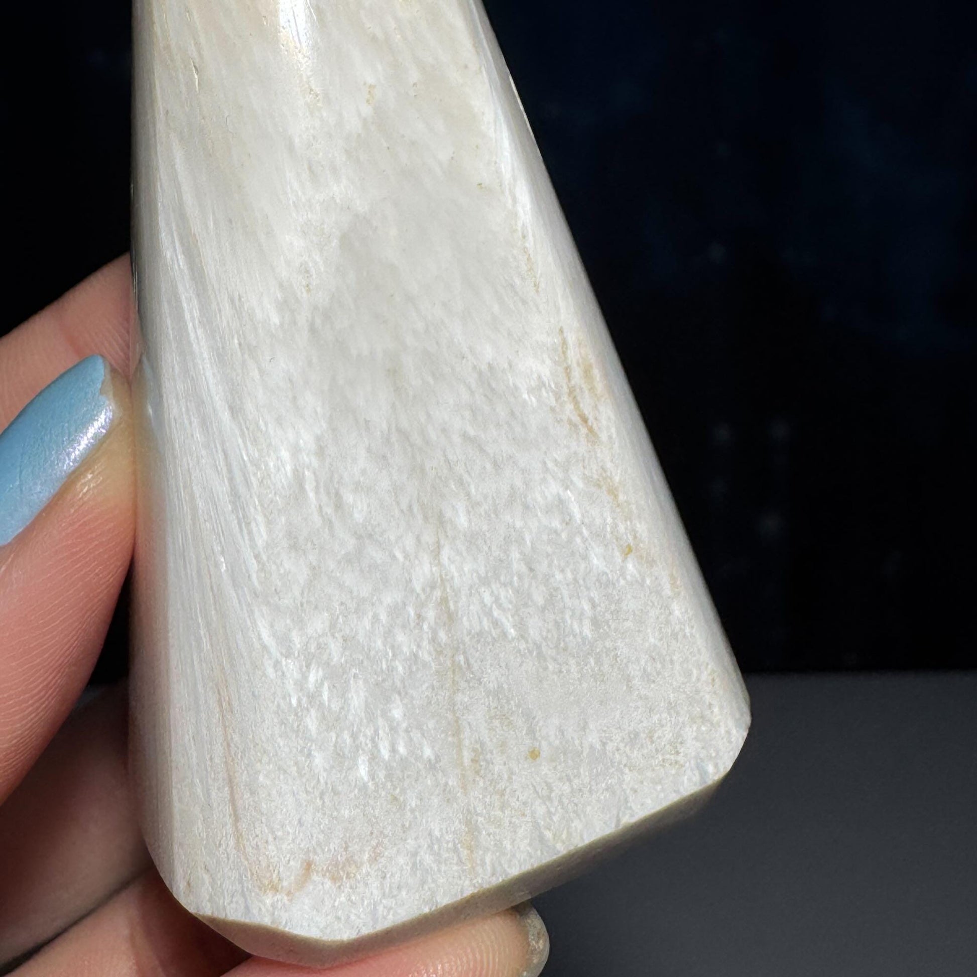 flashy Scolecite point | 2 7/8" | 125 grams | gorgeous Scolecite | Tucson find