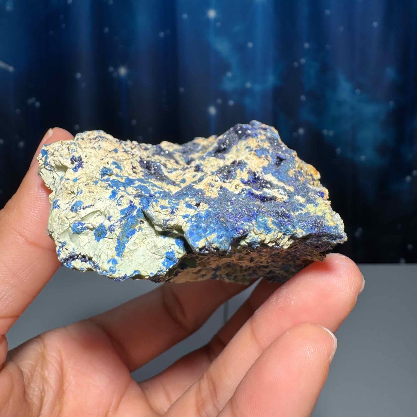 Azurite specimen | 3 1/4" long | 167 grams | with a soft matrix