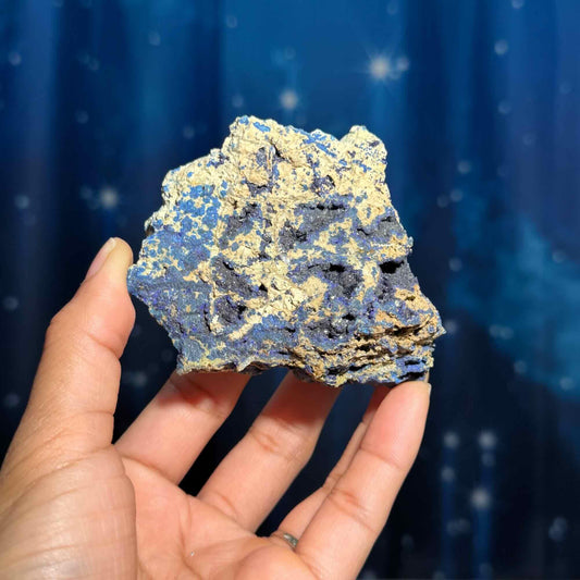 Azurite specimen | 3 1/4" long | 167 grams | with a soft matrix