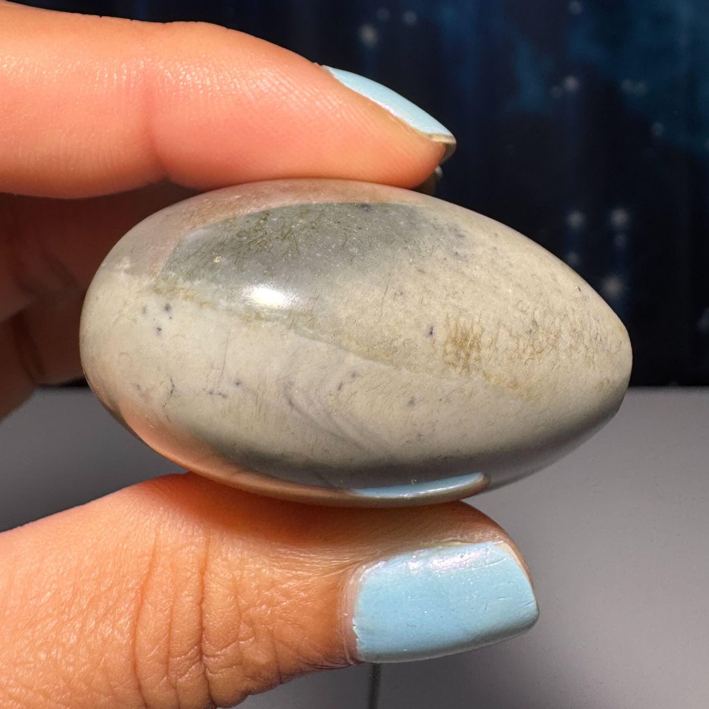 Mini Polychrome Jasper heart | 1 5/8" tall | 71 grams | Desert Jasper | stand included