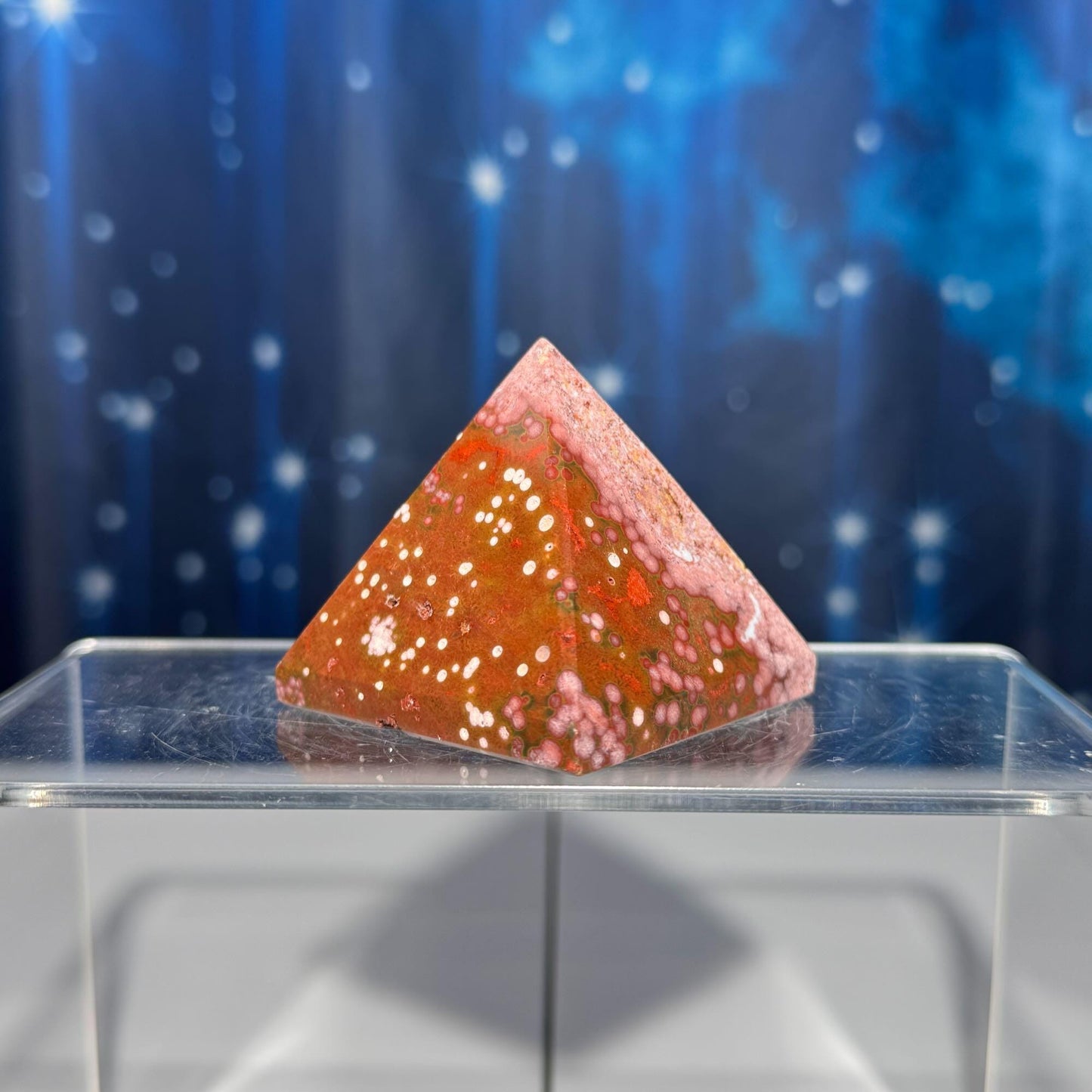 Sea Jasper pyramid | 1 7/8” long | 136 grams