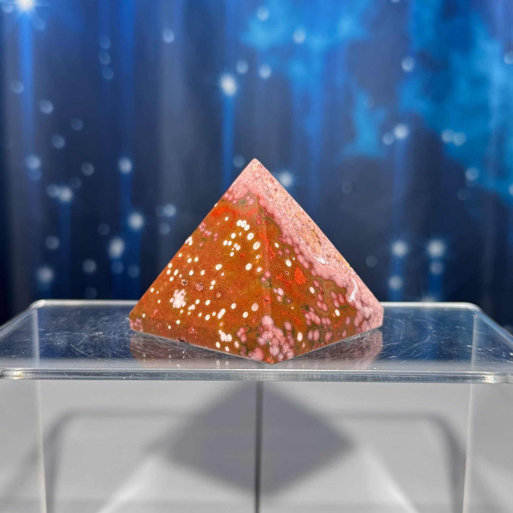 Sea Jasper pyramid | 1 7/8” long | 136 grams