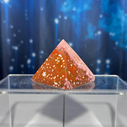 Sea Jasper pyramid | 1 7/8” long | 136 grams